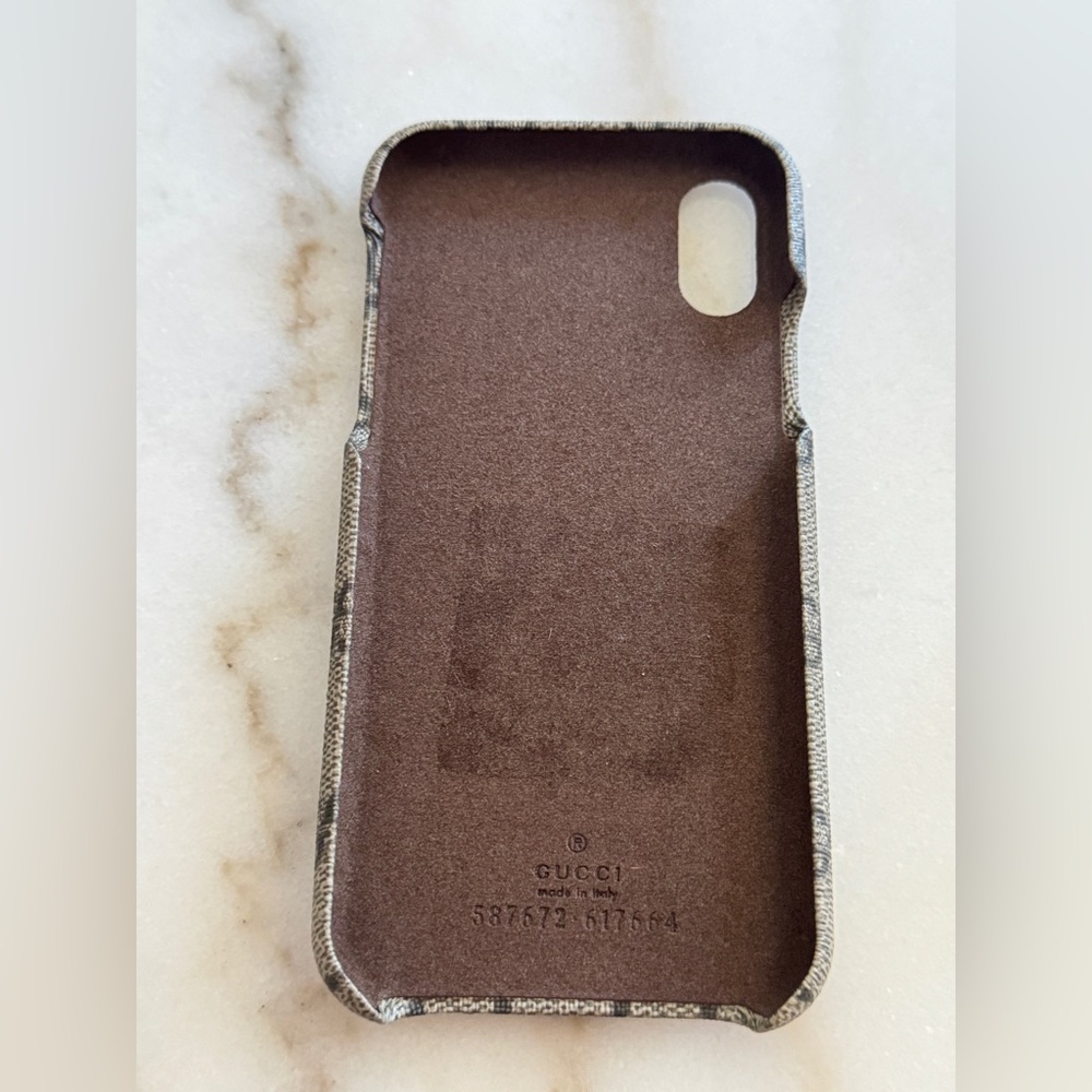 Gucci GG Supreme Ophidia I phone X/XS Phone Case - Picture 6 of 9